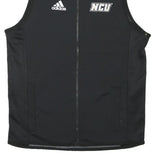 ADIDAS Mens Black S Polyester Blend Jacket Vest Zip Sportswear Athletic S