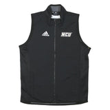 ADIDAS Mens Black S Polyester Blend Jacket Vest Zip Sportswear Athletic S