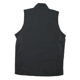 ADIDAS Mens Black S Polyester Blend Jacket Vest Zip Sportswear Athletic S