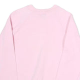 SCREENSTARS Mens Pink Floral Basket Graphic Crew Neck S Sweatshirt Cotton Blend