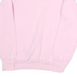 SCREENSTARS Mens Pink Floral Basket Graphic Crew Neck S Sweatshirt Cotton Blend