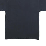 FRUIT OF THE LOOM Mens Black University Of Calgary Graphic T-Shirt M Short