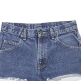 WRANGLER Womens Shorts Blue Denim Cut-Off S W30 Casual Summer Wear
