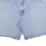 WRANGLER Mens Shorts Blue Denim Casual XL W40 Cotton Blend Classic Fit