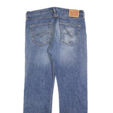 LEVI'S 501 Mens Jeans Blue Regular Straight Denim Medium W34 L32 Classic Cotton
