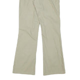DICKIES Womens Cotton Blend Beige Regular Trousers W29 L30 Zip Casual Wear