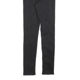 LEVI'S 721 Womens Jeans Black Slim Skinny Denim Medium W28 L32 Classic Fit Zip