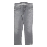 CARHARTT Mens Regular Fit Straight Leg Denim Light W33 L29 Grey Casual Workwear
