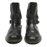 ADOLFO CARLI Womens Black Leather Ankle Boots UK 7.5 Stylish Comfortable Fashion