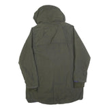 TOMMY HILFIGER Womens Green Jacket XL Polyester Blend Hooded Zip Casual