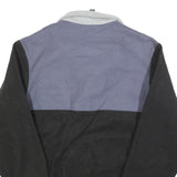 SERAC Mens Black & Grey Colourblock Pullover Plain Crew Neck Basic Knit S Jumper