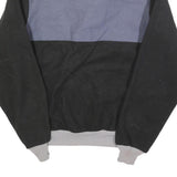 SERAC Mens Black & Grey Colourblock Pullover Plain Crew Neck Basic Knit S Jumper