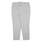 REISS Womens Slim Grey Trousers W34 L28 Zip Closure Smart Formal Workwear