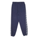 FILA Womens Joggers Blue Slim Tapered S W28 L30 Logo Tape Casual Sportswear