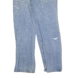 CARHARTT Mens Jeans Blue Relaxed Straight Denim Medium W34 L32 Zip Casual