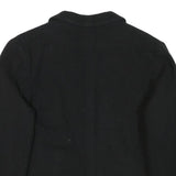 TALLY WEIJL Womens Black Wool Blend Jacket S Button Classic Tailored Plain