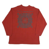 CECIL Mens Red Sweatshirt Crew Neck L Cotton Blend Casual Pullover