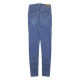 LEVI'S Womens Jeans Blue Slim Skinny Denim Light W28 L32 Stylish Casual