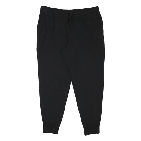 FILA Mens Joggers Black Slim Tapered 2XL W37 L29 Cotton Blend Casual Wear