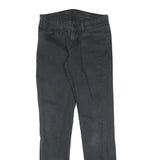 LEVI'S Womens Jeans Black Slim Skinny Denim Medium W28 L30 Stylish Comfort