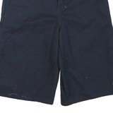 DICKIES Mens Shorts Blue Casual Regular M W32 Workwear Comfort Polyester Blend
