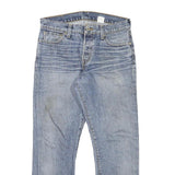 LEVI'S Mens Jeans Blue Regular Straight Denim Light W30 L25 Classic Cotton Zip