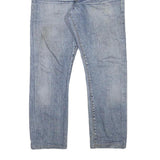 LEVI'S Mens Jeans Blue Regular Straight Denim Light W30 L25 Classic Cotton Zip
