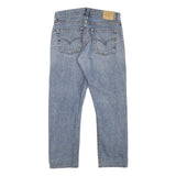 LEVI'S Mens Jeans Blue Regular Straight Denim Light W30 L25 Classic Cotton Zip