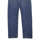LEVI'S 505 Mens Jeans Blue Regular Straight Denim Medium W30 L27 Classic Fit Zip