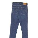 LEVI'S Womens Jeans Blue Regular Skinny Denim Medium W23 L28 Stretch Zip