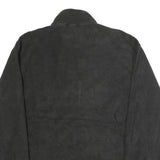 FILA Mens Black Polyester Fleece Jacket L Zip Up Casual Sportswear