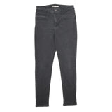 LEVI'S 721 High Rise Skinny Womens Jeans Black Slim Denim W30 L30 Classic Fit