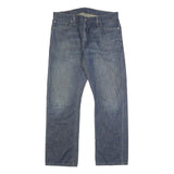 LEVI'S 514 Mens Jeans Blue Slim Straight Denim Medium W36 L32 Classic Fit