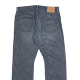 LEVI'S 514 Mens Jeans Blue Slim Straight Denim Medium W36 L32 Classic Fit