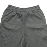 CHAMPION Mens Shorts Grey University Logo Mesh S W24 Lightweight Sportswear