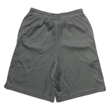 CHAMPION Mens Shorts Grey University Logo Mesh S W24 Lightweight Sportswear