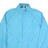WOOLRICH Womens Blue Lightweight Jacket S Polyester Plain Zip Casual Lightweight