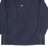 MARITIME SUMMER Womens Navy Blue Casual Jacket UK 10 Polyester Blend Zip Plain