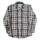 CARHARTT Mens Black & White Check Shirt M Long Sleeve Button Cotton Blend