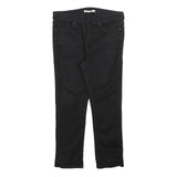 LEVI'S 312 Womens Jeans Black Slim Skinny Denim W31 L25 Zip Cotton Blend
