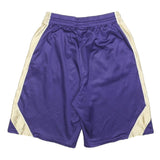 NIKE Mens Purple Cream Sports Shorts M W28 Washington Print