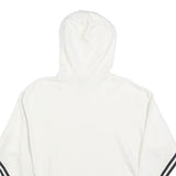 ADIDAS Womens White & Black Cropped Hoodie XS Cotton Blend Casual Streetwear