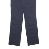 ARMANI JEANS Womens Cotton Blend Navy Regular Straight Trousers W28 L30 Classic