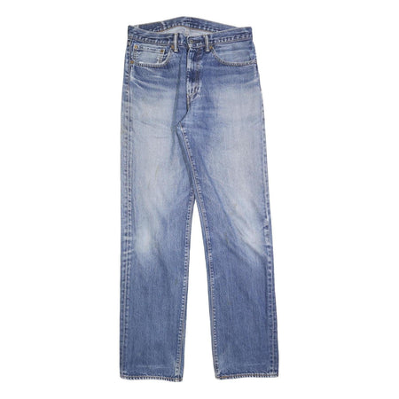 LEVI'S 751 Mens Jeans Blue Relaxed Straight Denim Medium W34 L36 Classic Style