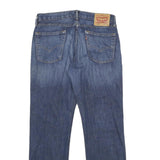 LEVI'S 514 CLASSIC Mens Jeans Blue Regular Straight Denim Medium W31 L30 Zip