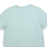 NIKE Mens Blue Graphic T-Shirt L Short Sleeve Crew Neck Casual Cotton