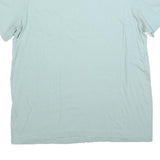NIKE Mens Blue Graphic T-Shirt L Short Sleeve Crew Neck Casual Cotton