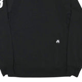 NIKE Mens Black Crew Neck S Sportswear Logo Sweatshirt Pullover