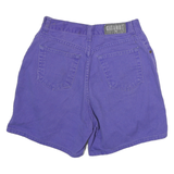 CITANO Womens Shorts Purple Casual Cotton Blend M W24 90s Vintage Style