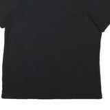 CHAMPION Mens Black Graphic T-Shirt M Short Sleeve Crew Neck Logo Print